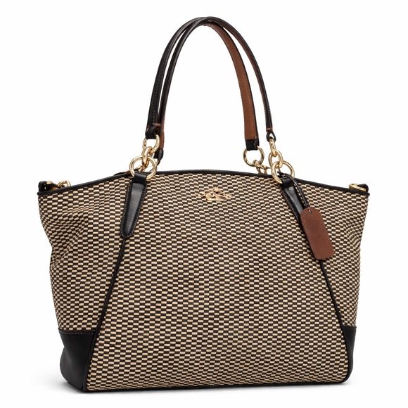 Coach Black and Tan Shoulder Bag - Picture 12 of 12